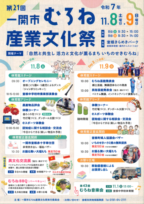 産業文化祭チラシ表